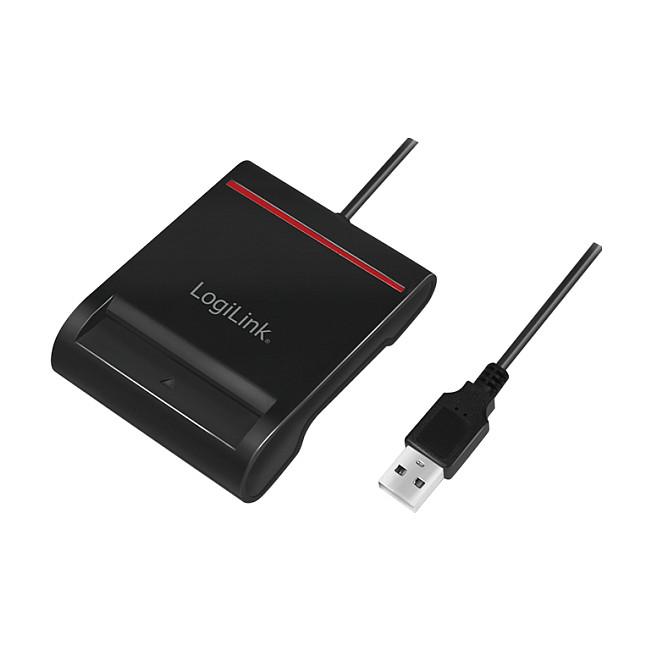 Lexues Kartelash LogiLink CR0047 / Smart-ID / ISO/IEC 7816 / USB 2.0 / USB-A / PC/SC 1.0 & 2.0 - Zezë