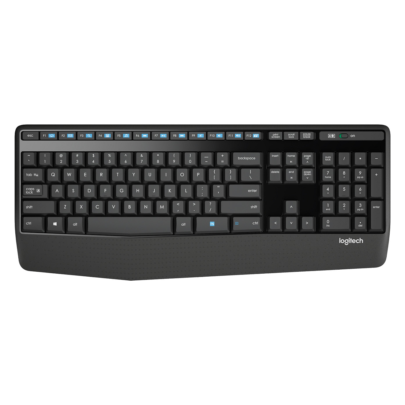 Combo (Tastaturë & Maus) Logitech Desktop MK345 Wireless Comfort [FR] black - 6