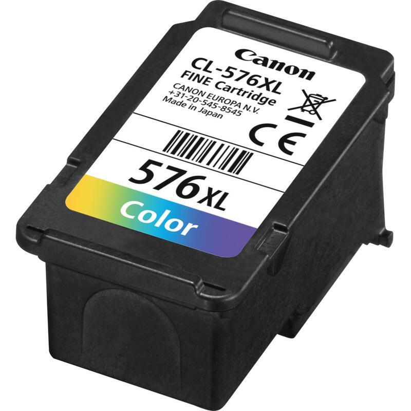 INK Canon CL-576XL / 5441C001 / 300 faqe – Blu/Rozë/Verdhë - 1
