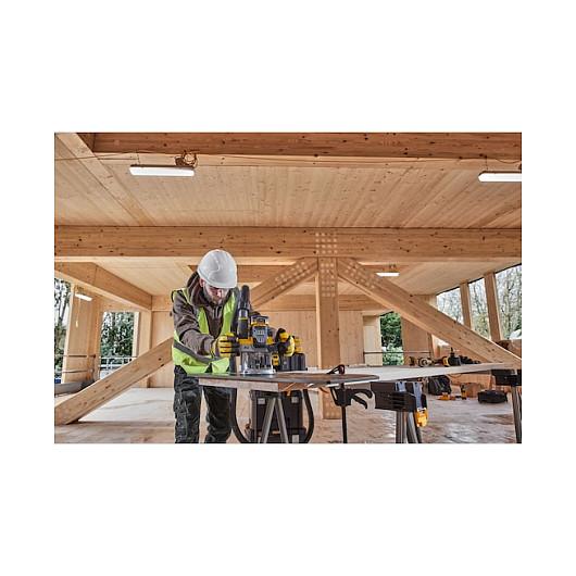 Frezë me Bateri DeWALT DCW620NT-XJ, 18V, Brushless, 11000–23000rpm, 70mm, 63mm - Zezë/Verdhë - 15