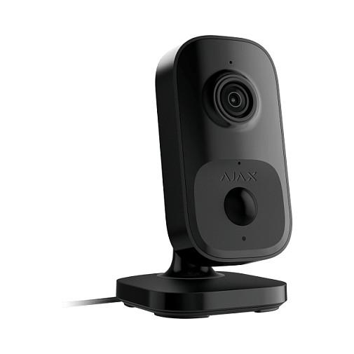 Kamerë Sigurie IP CCTV Ajax IndoorCam, 4MP, 2.8mm, AI, PIR, IR 8m, Wi-Fi, HDR - Zezë - 1