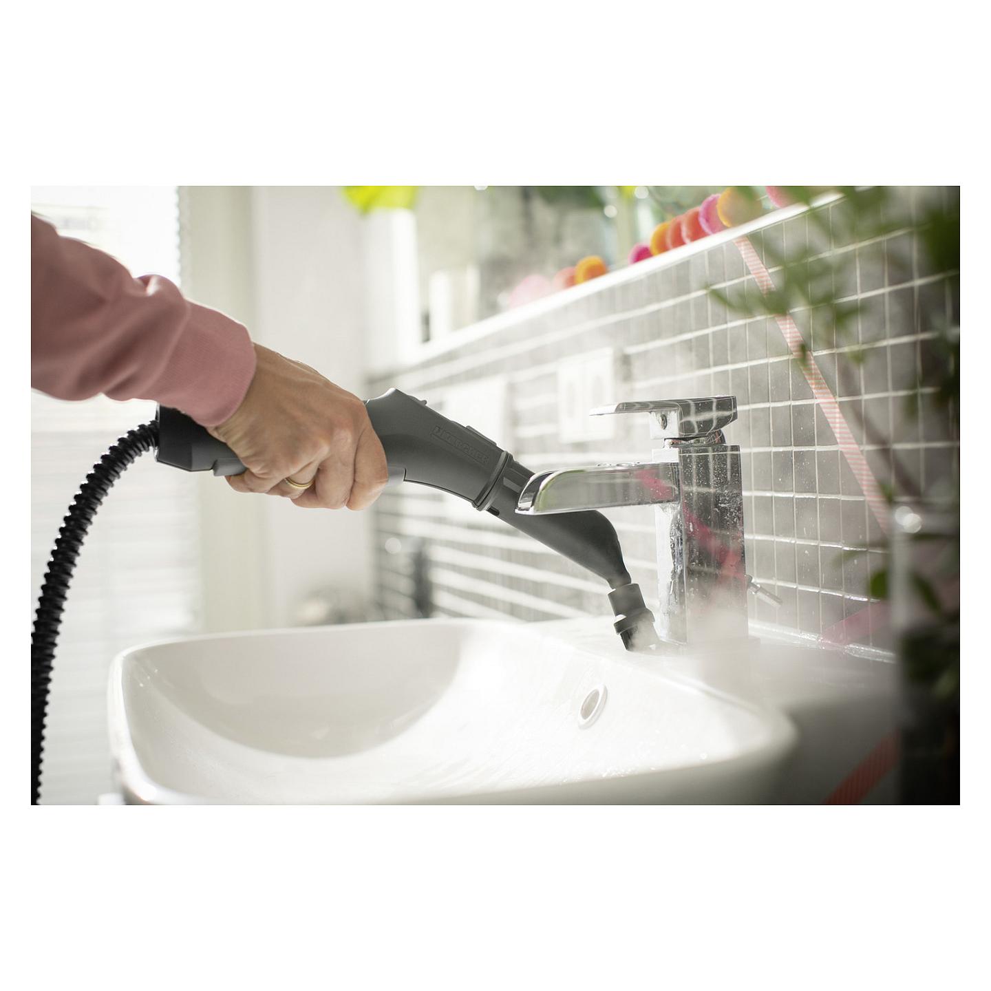 Pastrues me Avull Kärcher SC 3 EasyFix, 1900W, 3.5bar, 1L, 30s, 75m², 3.1kg - Bardhë - 5