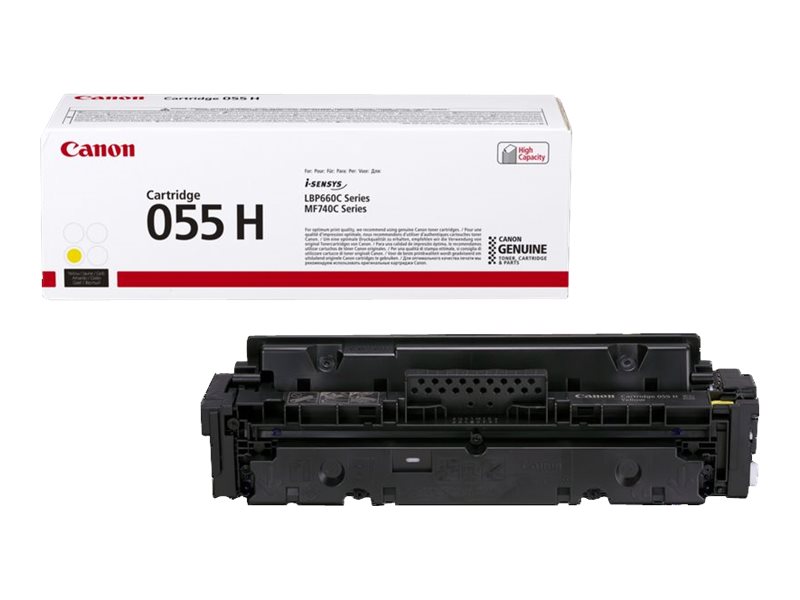 Toner Canon Cartridge 055H / 3017C004 / 5.900 faqe – Verdhë
