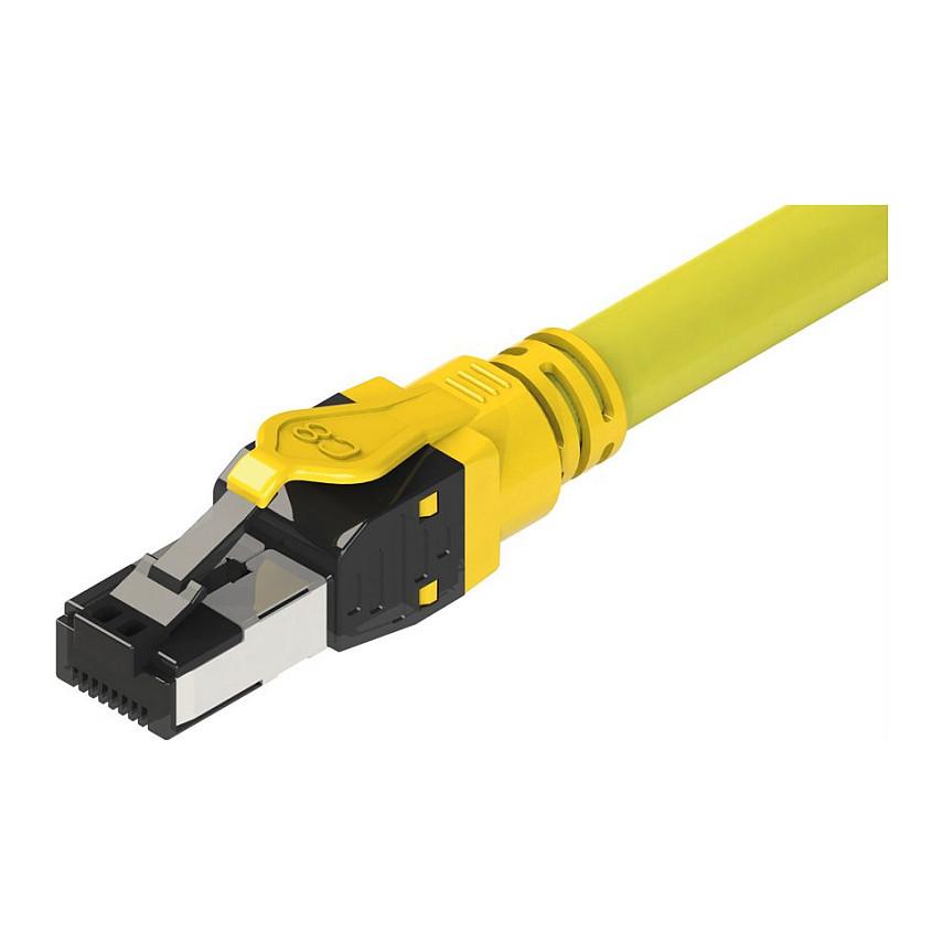 Kabllo për Rrjet ROLINE 21.15.1862 / Cat 8.1 / S/FTP / RJ-45 / 40Gbps / 2m - Verdhë - 1