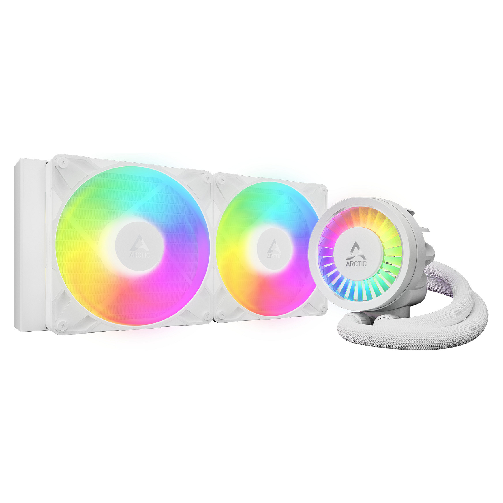 Ftohës për Procesor ARCTIC Liquid Freezer III Pro  / 280mm / AIO / VRM Fan / A-RGB – Bardhë
