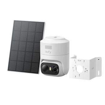 Kamerë Sigurie IP CCTV EufyCam C36, 2K, Pan/Tilt 360°, AI, Solar Panel 3W, Color Night Vision, IPX5 - Bardhë