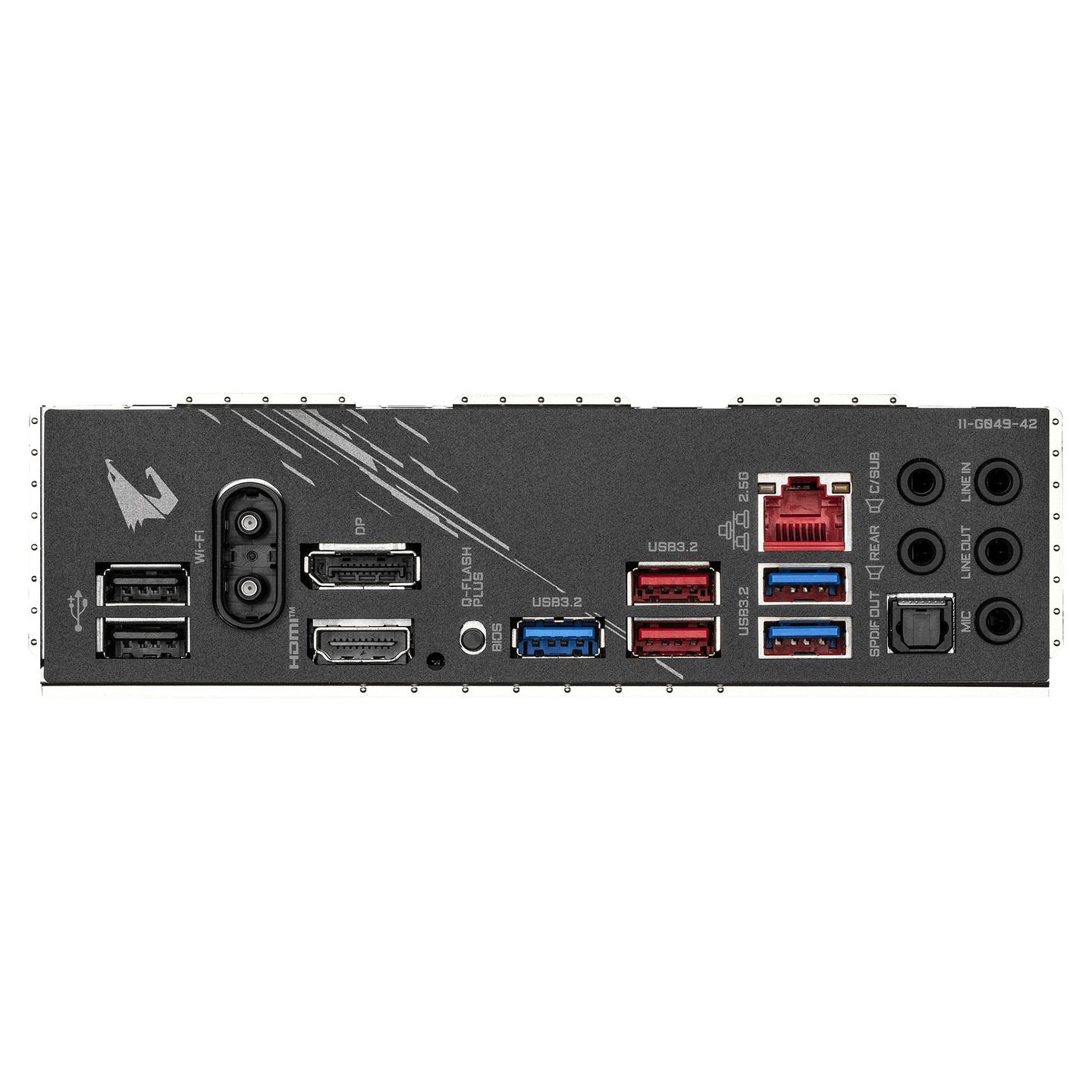 Pllakë Amë MB AMD Gigabyte B550 AORUS ELITE WIFI7, AM4, B550, DDR4, ATX, Wi-Fi 7, 2.5GbE LAN, HDMI, DisplayPort - 4