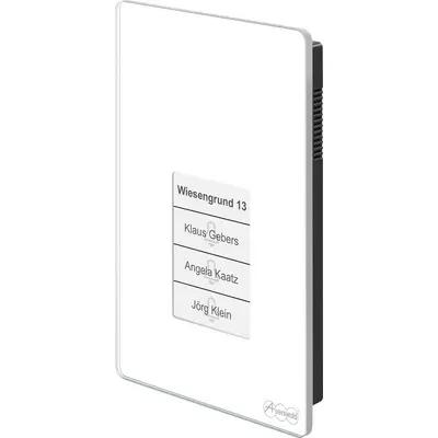 Interfon Dere Auerswald TFS-Dialog 400 / 90167 / 1–4 Butona Zileje / Portë Analoge a/b / Kod-Lok / Hapje Dere / IP44 – Bardhë