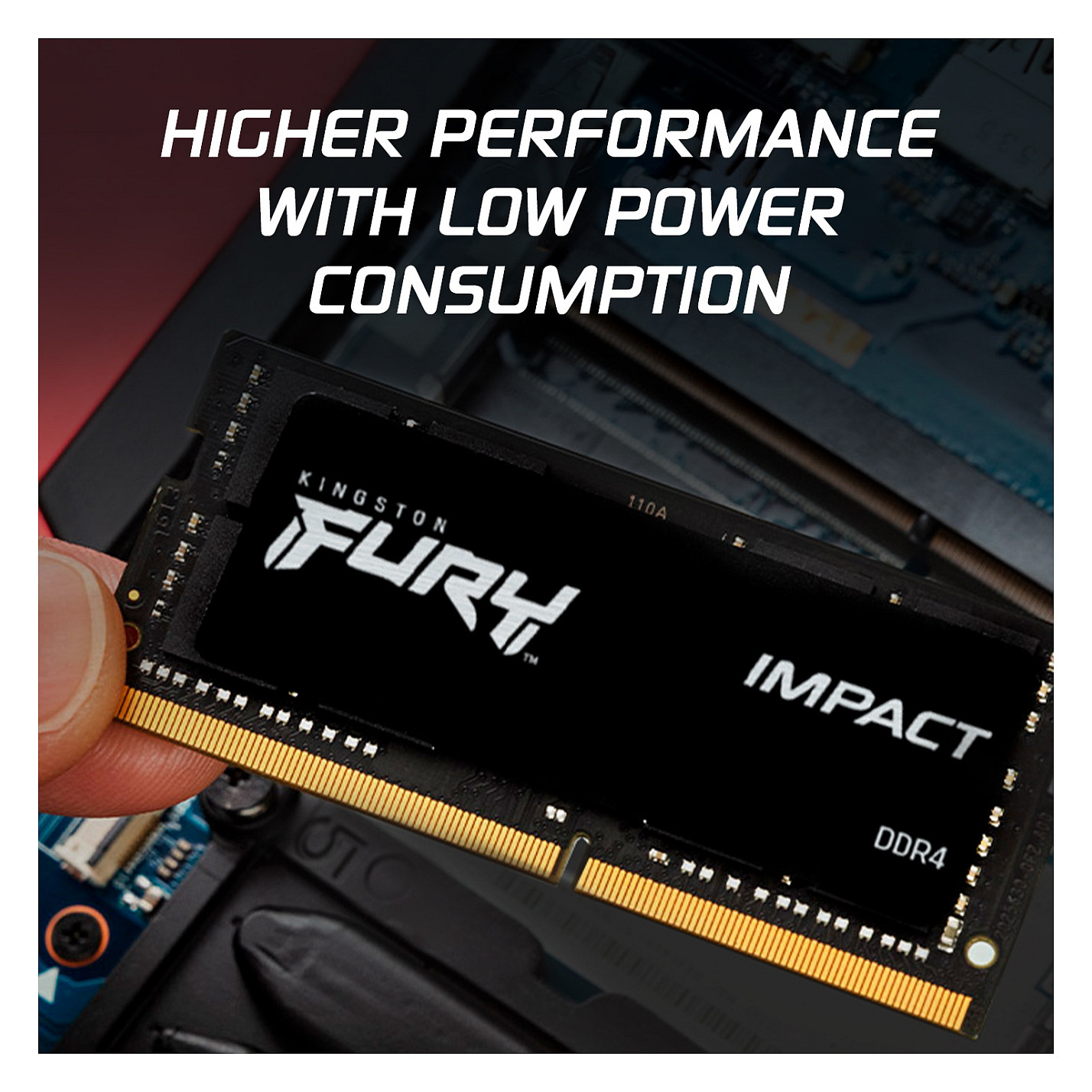 RAM Memorie DDR4 / KINGSTON / FURY Impact / 16GB / 3200MT/s / CL20 / SODIMM / Kit of 2 - 16