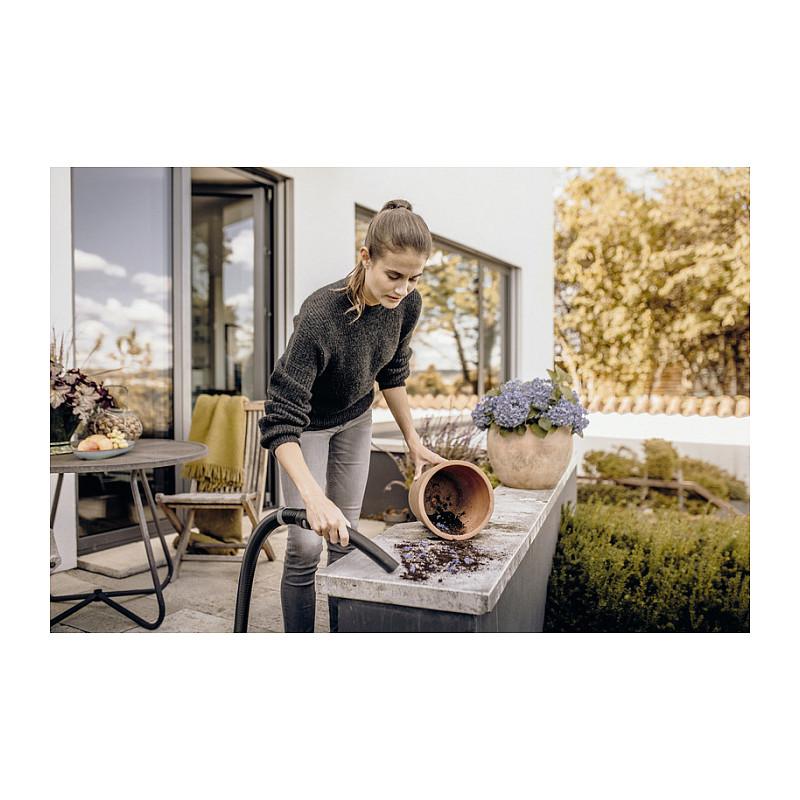Fshesë me Vakum Kärcher WD 3 V-17/4/20 / Wet & Dry / 1000W / 17L / 4m - Verdhë/Zezë - 5