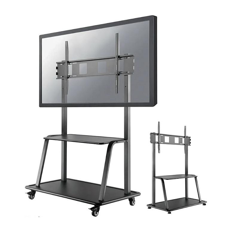 Mbajtëse për TV Neomounts NS-M4000BLACK / 32–55" / deri 40kg / VESA 100x100–400x400 / Lartësi e Rregullueshme / Me Rrota - Zezë