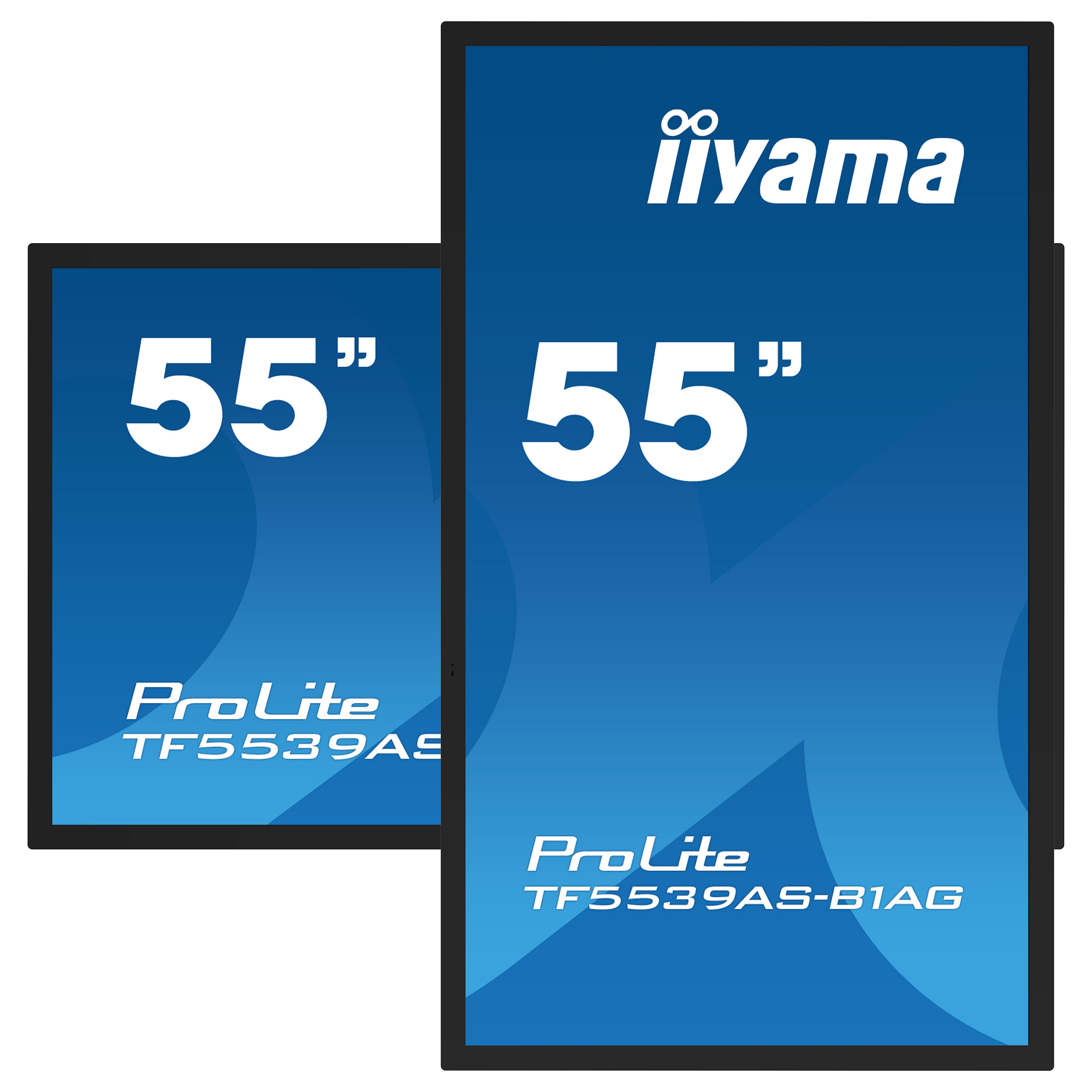 Ekran Interaktiv IIYAMA TF5539AS-B1AG / 54.6"/ 4K Ultra HD LED Multi Touch / 60Hz / 8ms / HDMI+DP - Zezë - 5