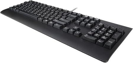 Tastierë me Kabllo Lenovo Preferred Pro II USB AI, 4Y41R64596, QWERTZ, Gjermanisht, USB-A, 104 Butona - Zezë