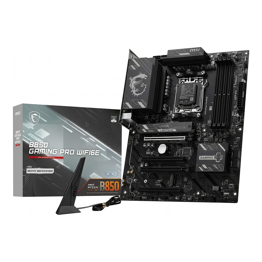 Pllakë Amë AMD AM5 MSI B850 Gaming PRO / DDR5 / Wi‑Fi 6E / HDMI+DP - 1