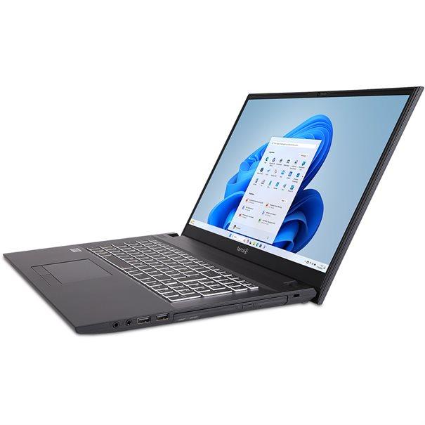 Laptop TERRA Mobile 1716R, Core i3-1315U, 8GB DDR5, 500GB, 17.3" FHD 60Hz, Intel UHD Graphics - Hiri e Errët - 3