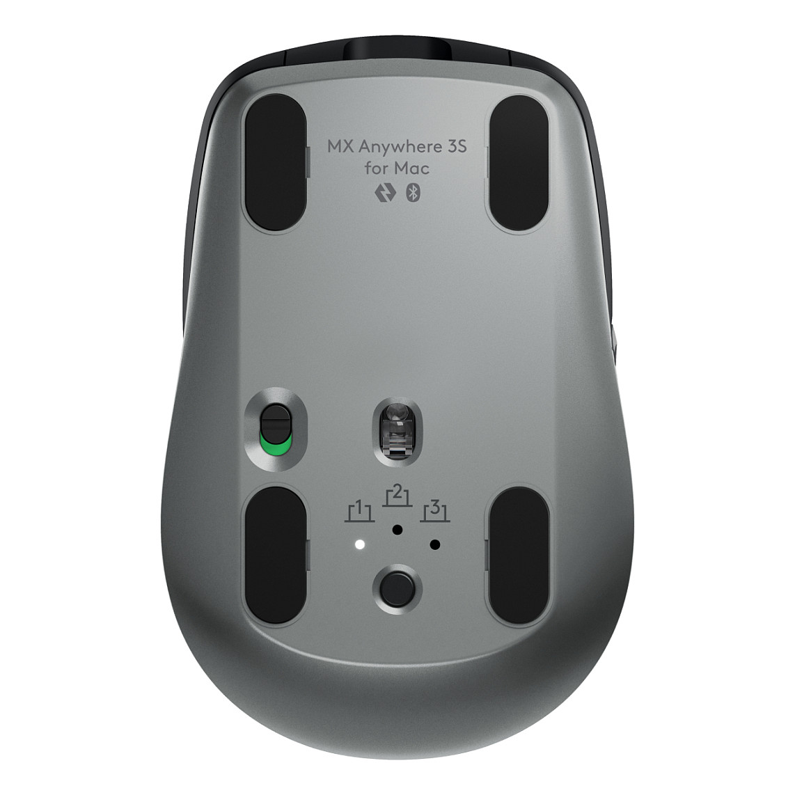 Maus pa Kabllo Logitech MX Anywhere 3S for Mac – Gri e mbyllur - 7