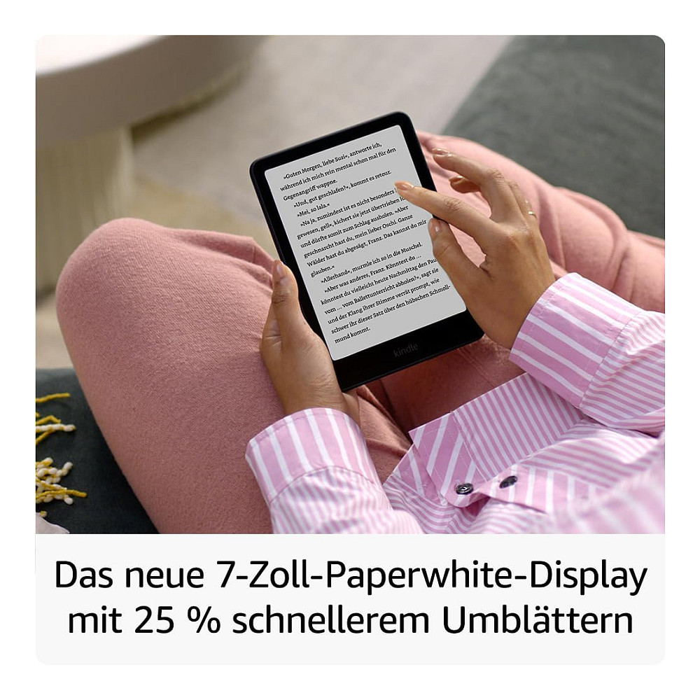 E-book Amazon Kindle Paperwhite Signature Edition / 7" / 32GB - Gjelbër Metalik - 3