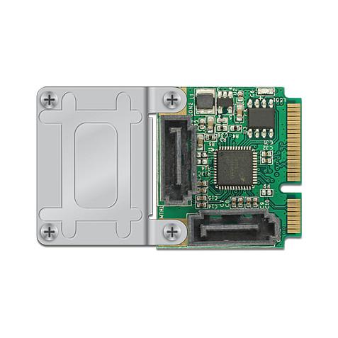 Kartë Zgjerimi Mini PCI Express Delock 95260 / Mini PCIe 1.2 Half Size / 2x SATA 6Gbps / Asmedia ASM1061 - 3