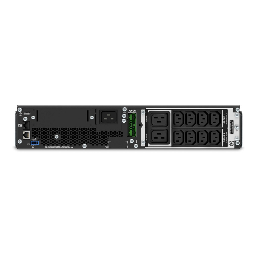 APC Smart-UPS SRT3000RMXLI – 3000VA 2700W Online Double Conversion Rack UPS 3U with LCD & SNMP for Servers - 2