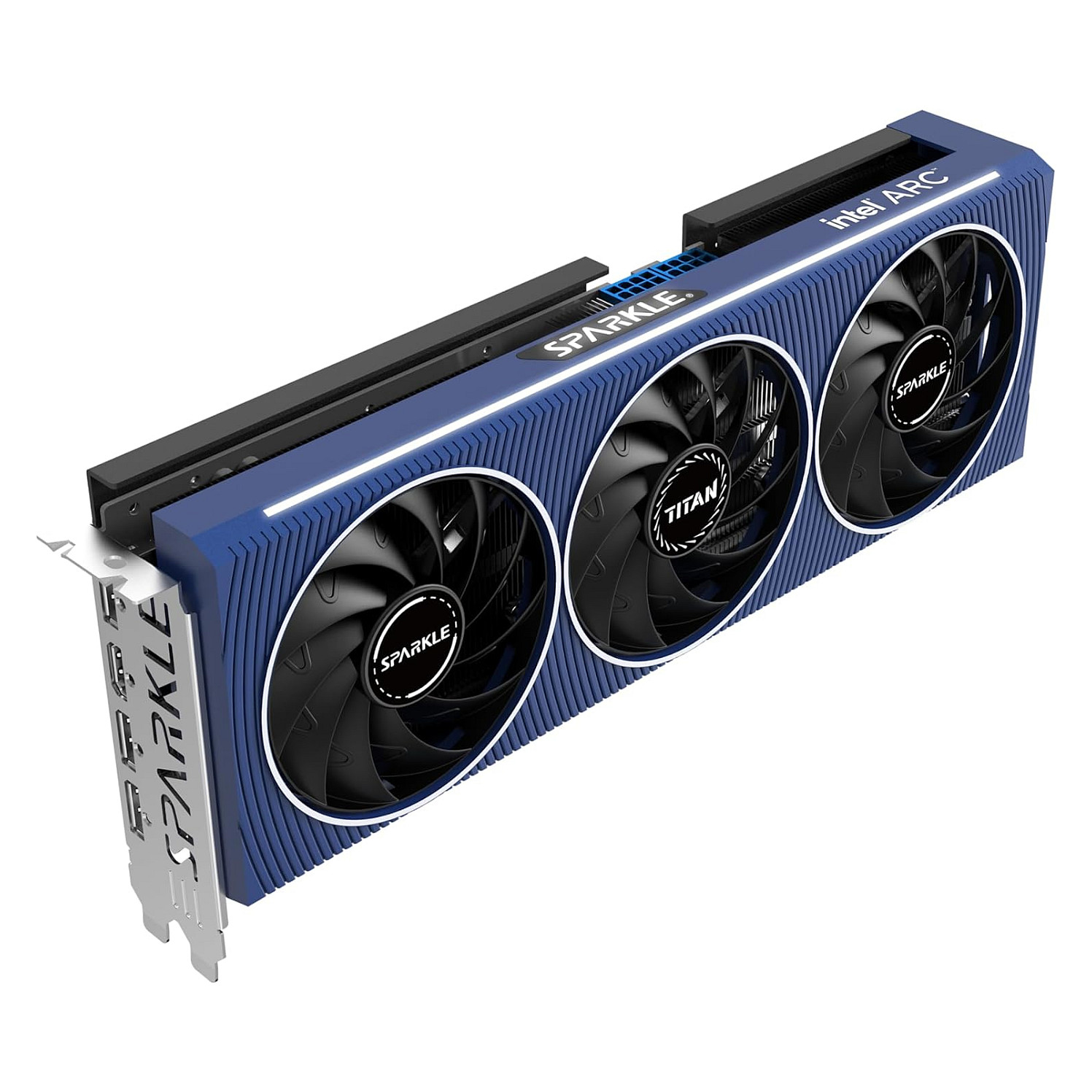Kartelë grafike A750 8GB Sparkle Intel Arc Titan OC GDDR6 3 Fan - 2