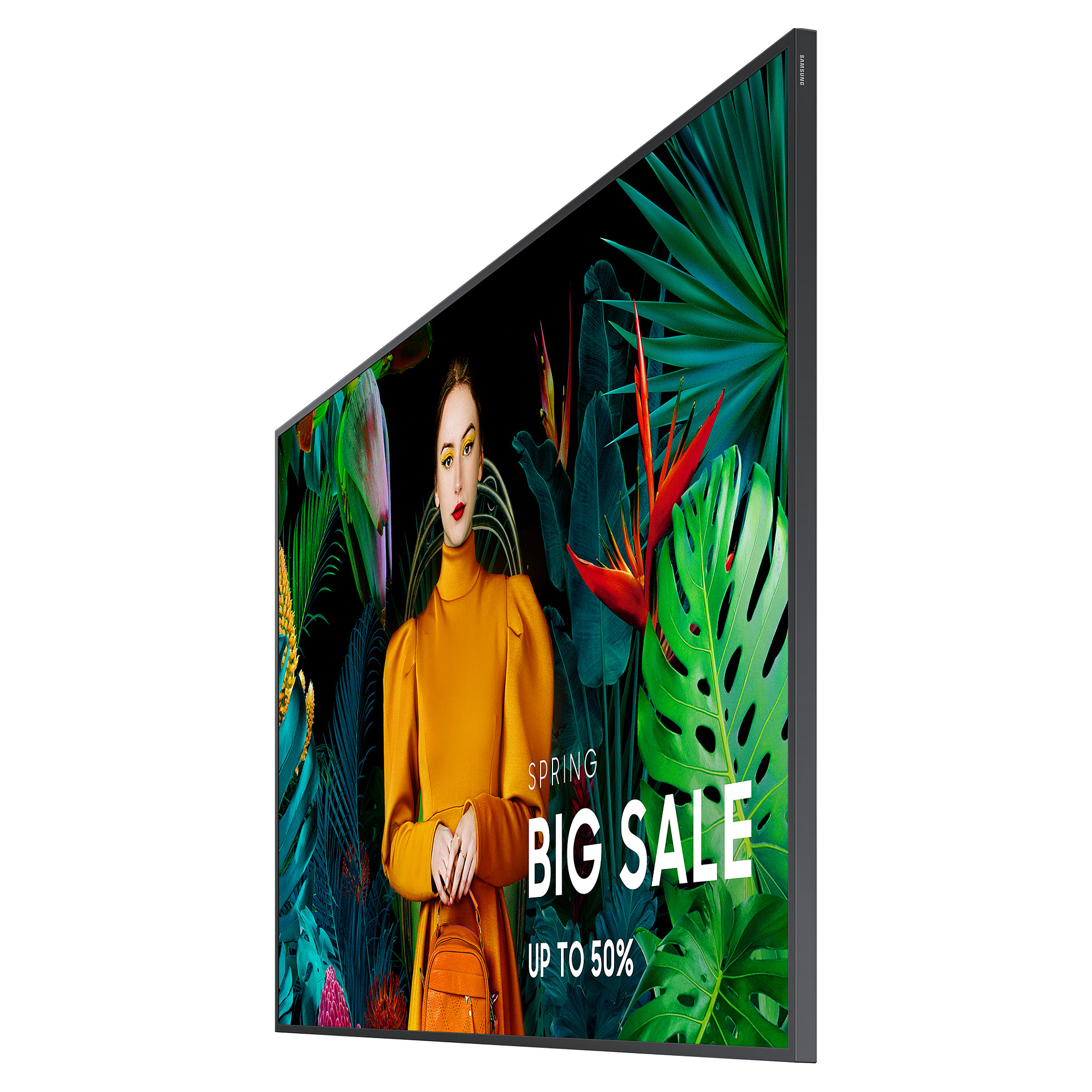 Smart Board Samsung Signage QH43C / 43″ / 4K UHD VA LCD / 75Hz / 8ms / HDMI + DP + USB / Speaker - Zezë - 4