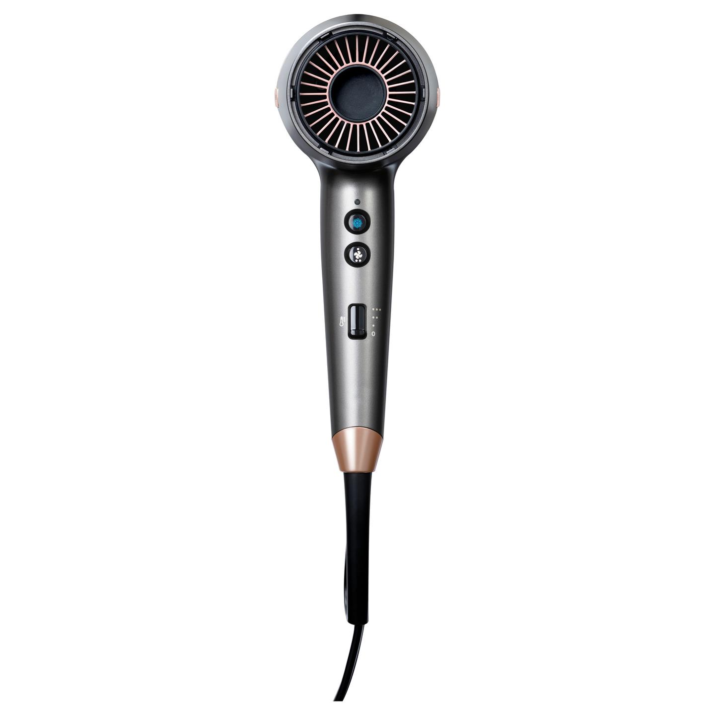 Tharëse për flokë Remington ONE Dry & Style D6077 / 2000W / Dual Ionic / 80M Jone / Thermacare / 120km/h / 8 Kombinime – Zezë - 7