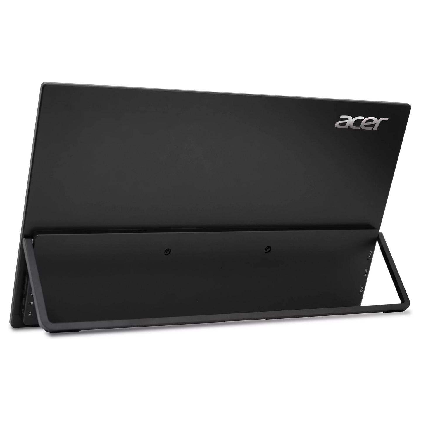 Monitor Acer PM161W / 16" / WUXGA IPS / 60 Hz / 6 ms / Mini HDMI + 2x USB-C - Zezë - 7