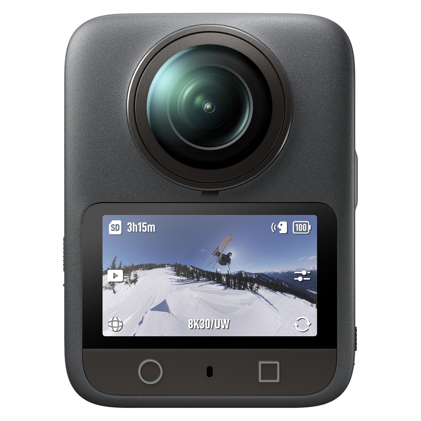 Video Kamera DJI Osmo 360 Standard Combo, 8K, 360°, 120MP, 2", 128GB - Gri - 4