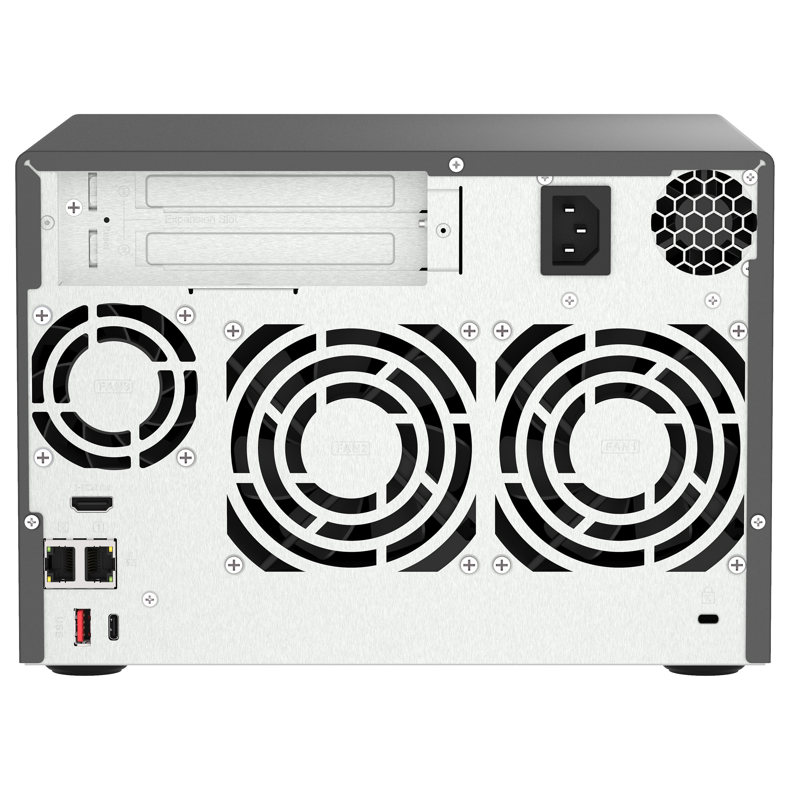 NAS QNAP TVS‑H474‑PT‑8G 4‑Bay QuTS hero / Intel Pentium Gold G7400 (up to 3.7GHz) / 8GB - 2