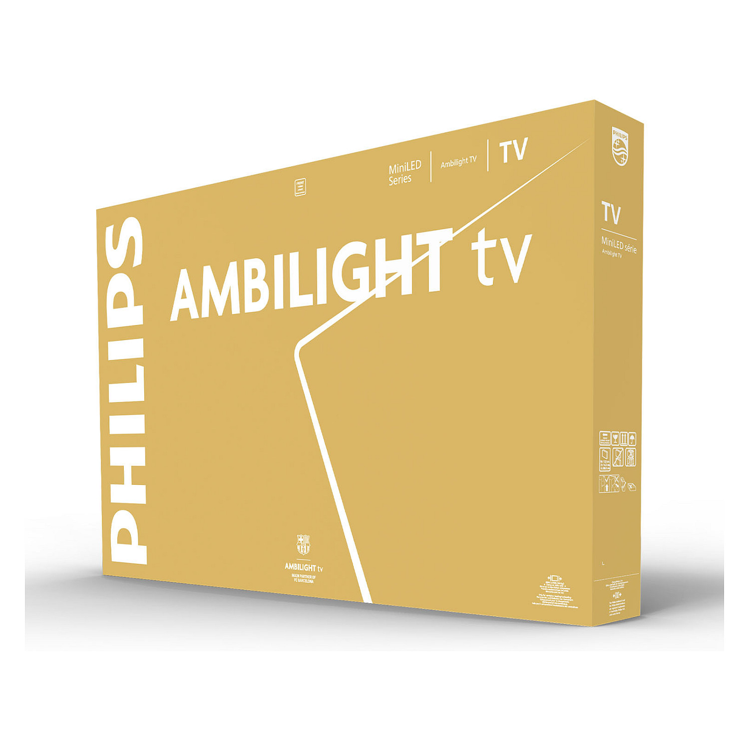 Smart TV Philips 85MLED910/12 / 85"/ 4K Ultra HD / QD-Mini LED / 144Hz / HDMI+USB+HDCP - Zezë