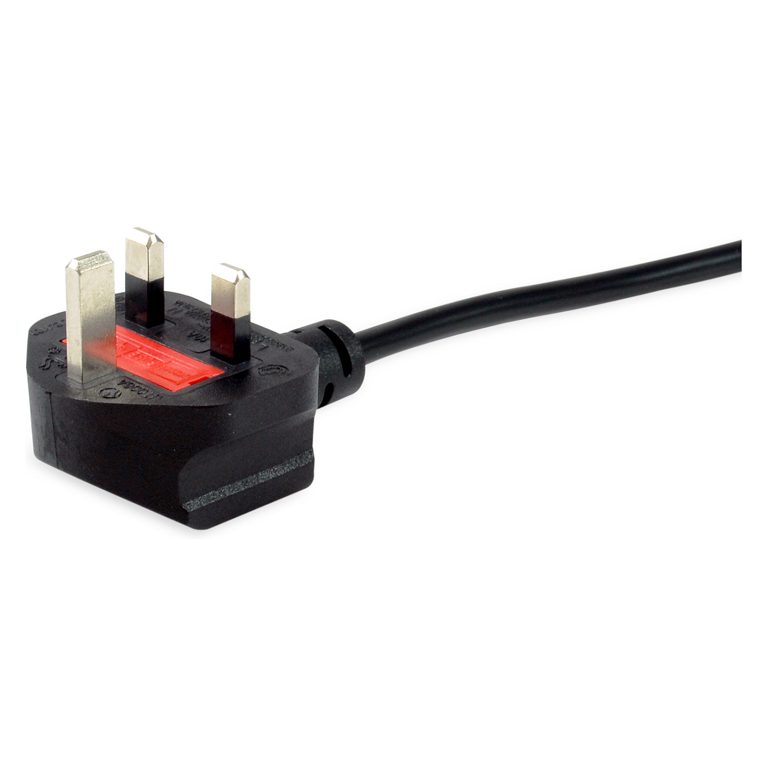 Kabllo për Furnizim me Energji  Equip IEC UK-BS1363 në C13 (St/Bu) / 7.50m - Zezë - 2