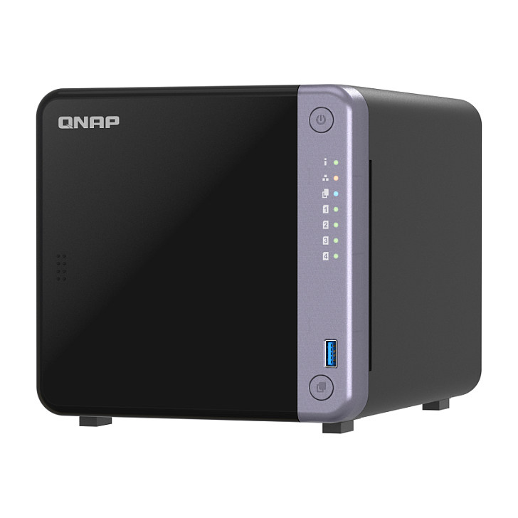 NAS QNAP TS-432X-4G 4-Bay, AL524 2.0GHz Quad-Core, 4GB DDR4, 10GbE SFP+ - 1