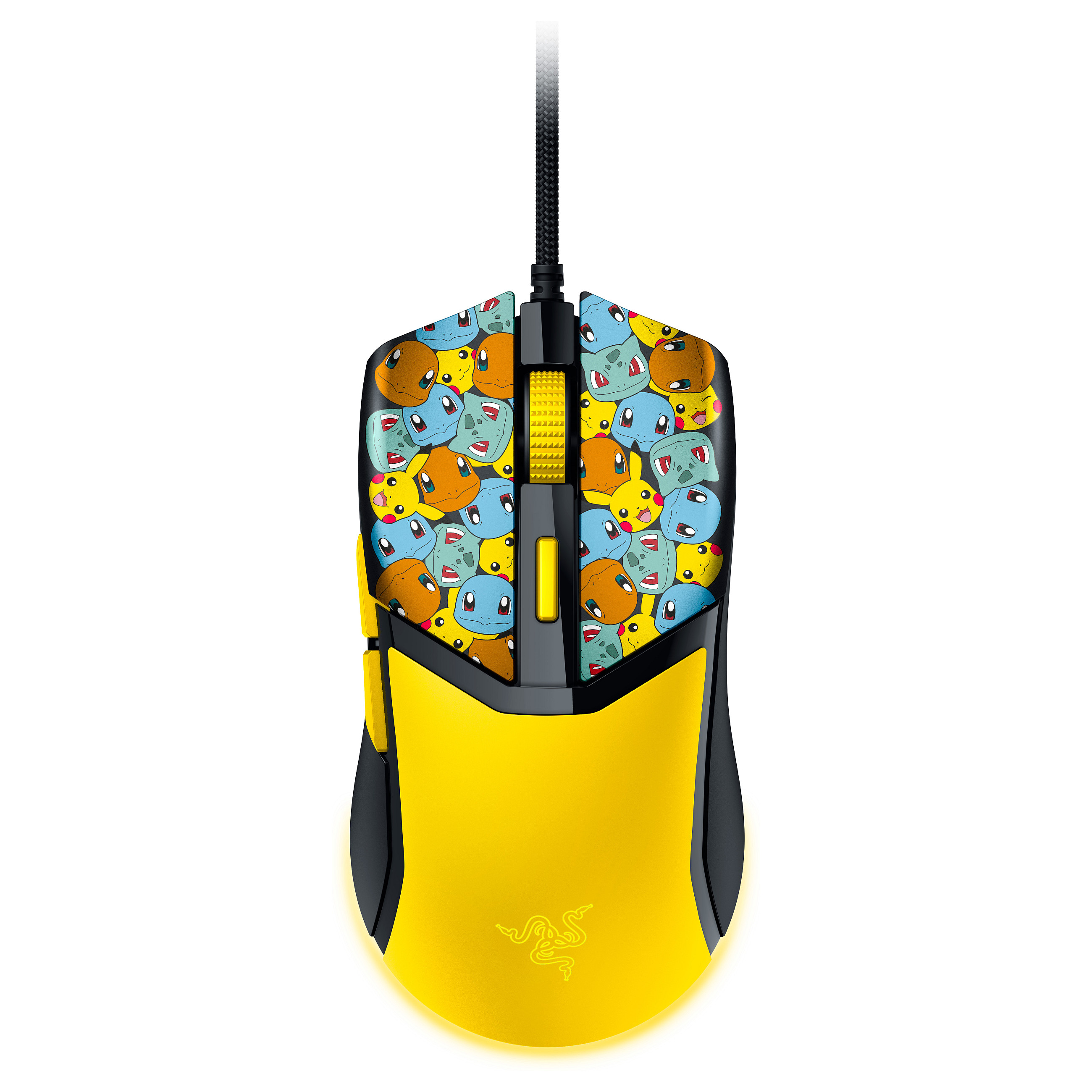 Maus Gaming Razer Cobra Pokémon Kanto Starters Ed. - Verdhë - 1