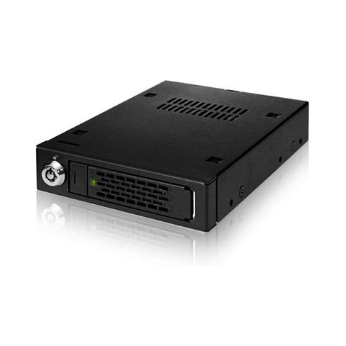 Këllëf për Disqe ICY DOCK ToughArmor MB991IK-B, 2.5" SATA/SAS në Bay 3.5", Hot-Swap - Zezë