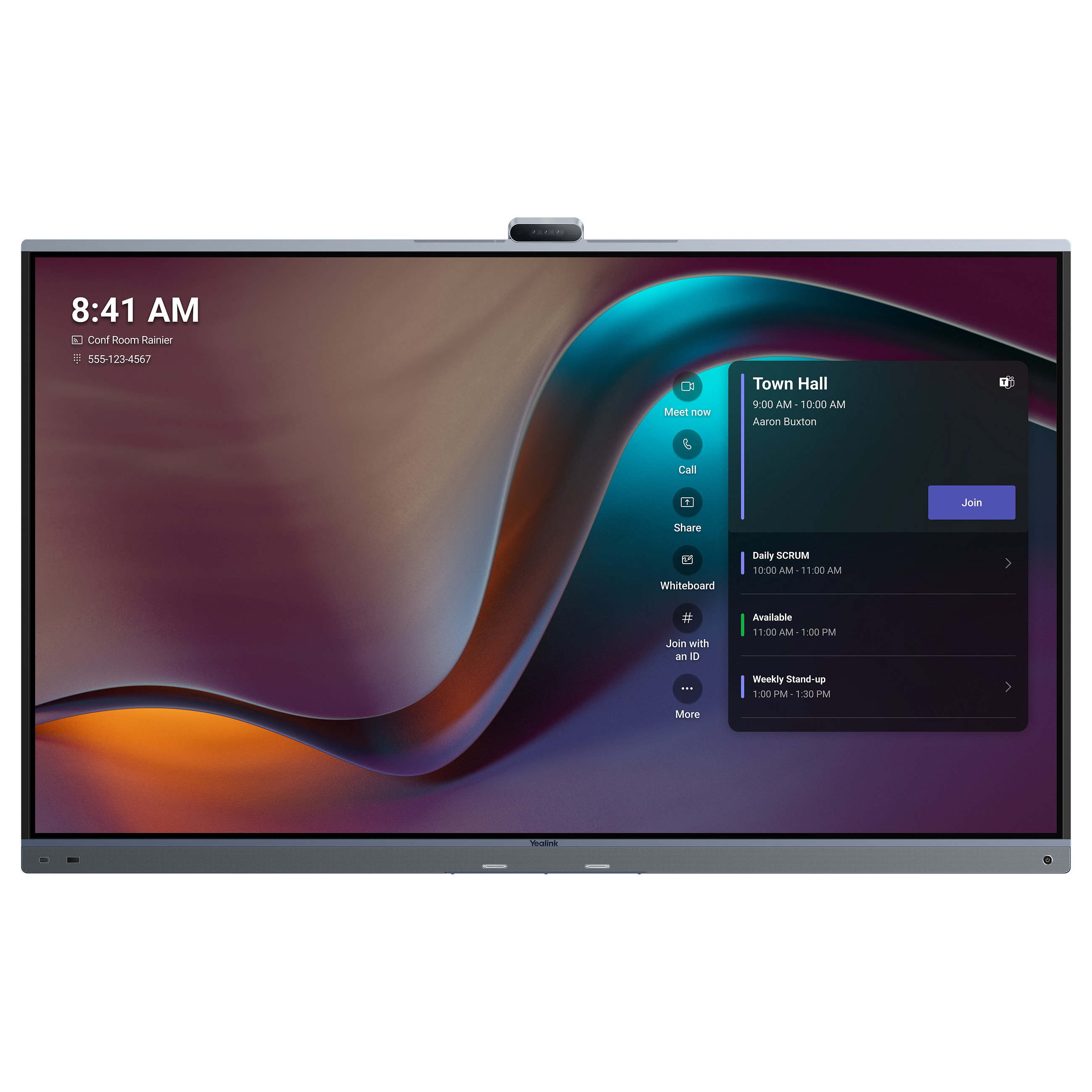 Sistem për Konferencë Yealink MeetingBoard Pro 86 / 86" / 4K / Android - Hiri
