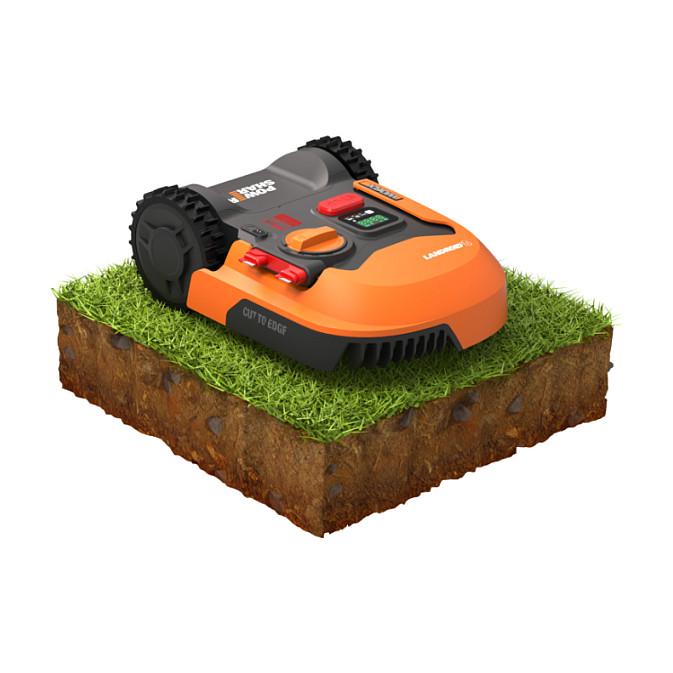 Kositëse Robotike WORX Landroid M500 WR141E, deri në 500m², 18cm, 30–60mm, 20V, 2Ah - Zezë/Portokalli - 4
