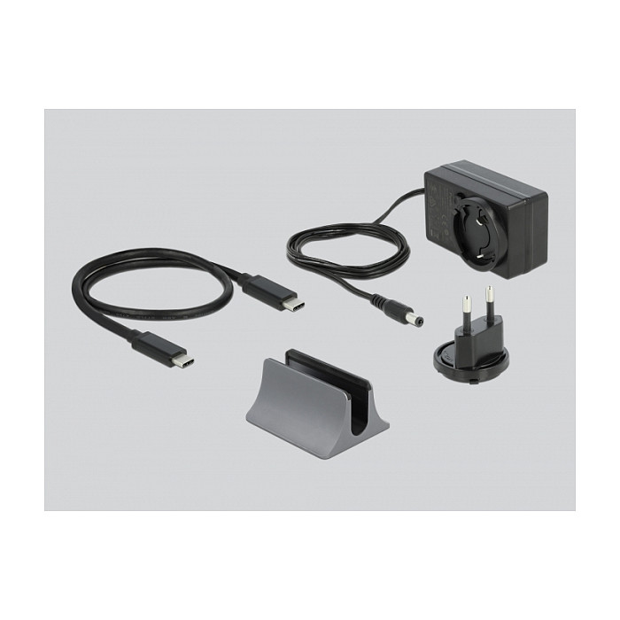 Docking Station DeLOCK / DP + HDMI + USB 3.2 + USB-C / RJ45 Ethernet / Audio - 5