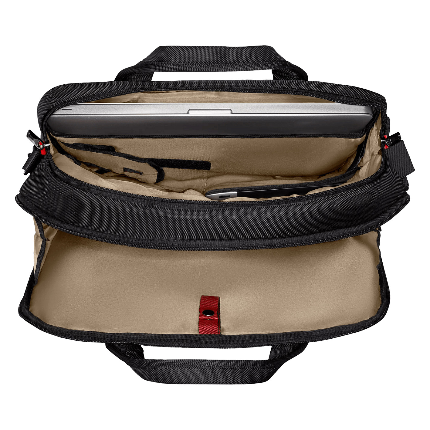 Çantë Wenger Cosmic Brief 653497 / 14-16" / 17L / Recycled Polyester / Tablet 10" / Trolley Strap - Zezë - 4