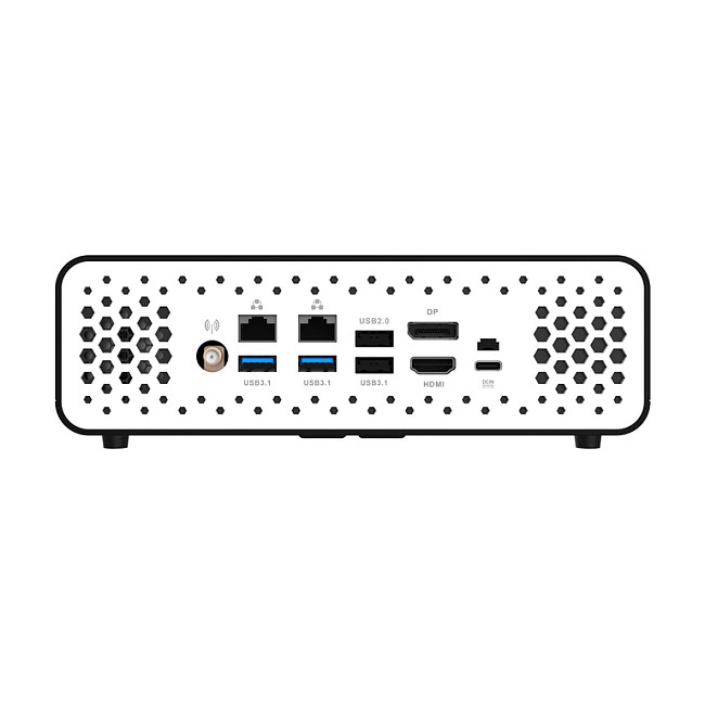 ZOTAC ZBOX CI669 Nano Barebone Mini PC Intel Core i7-1355U / 2x DDR5 SO-DIMM / M.2 SATA & NVMe / Fanless / Wi-Fi 6 / Dual LAN – E zezë - 3
