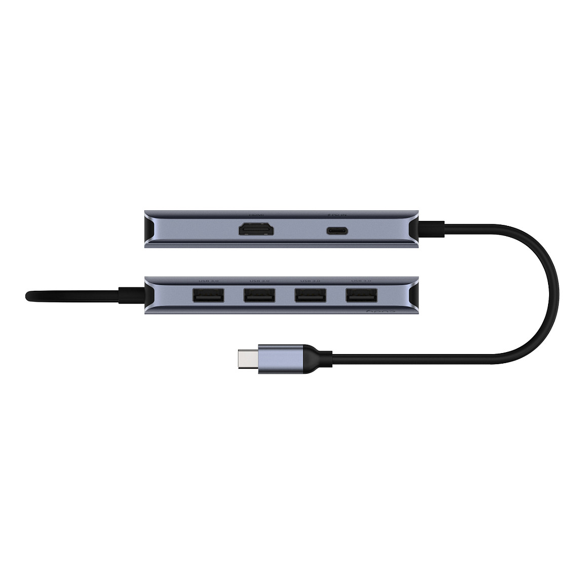 Hub Cudy 6-IN-1 USB-C with 4K HDMI - 3