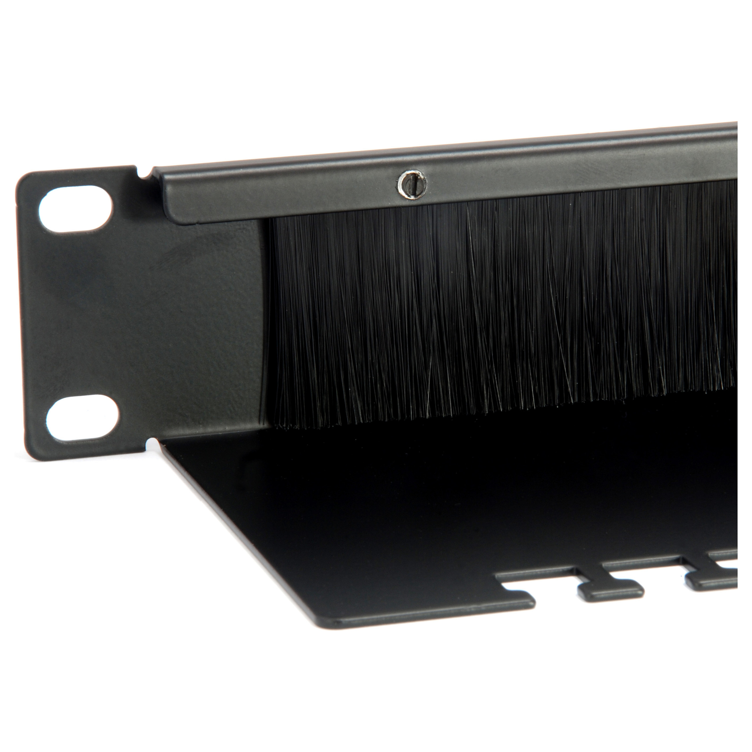 Aksesorë Rack / 19" Cable Entry Panel / 1U / Brush Insert - Zezë - 5
