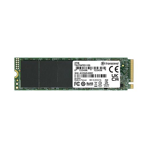 SSD e Brendshme Transcend 115S / 250GB / M.2 2280 / PCIe 3.0 x4 / 3200MB/s Read / 1300MB/s Write
