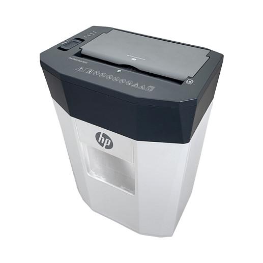Shredder HP OneShred Auto 80CC, Automatik, 80 Fletë, 4,3 x 12 mm, P-4, 15 L - Bardhë, Gri