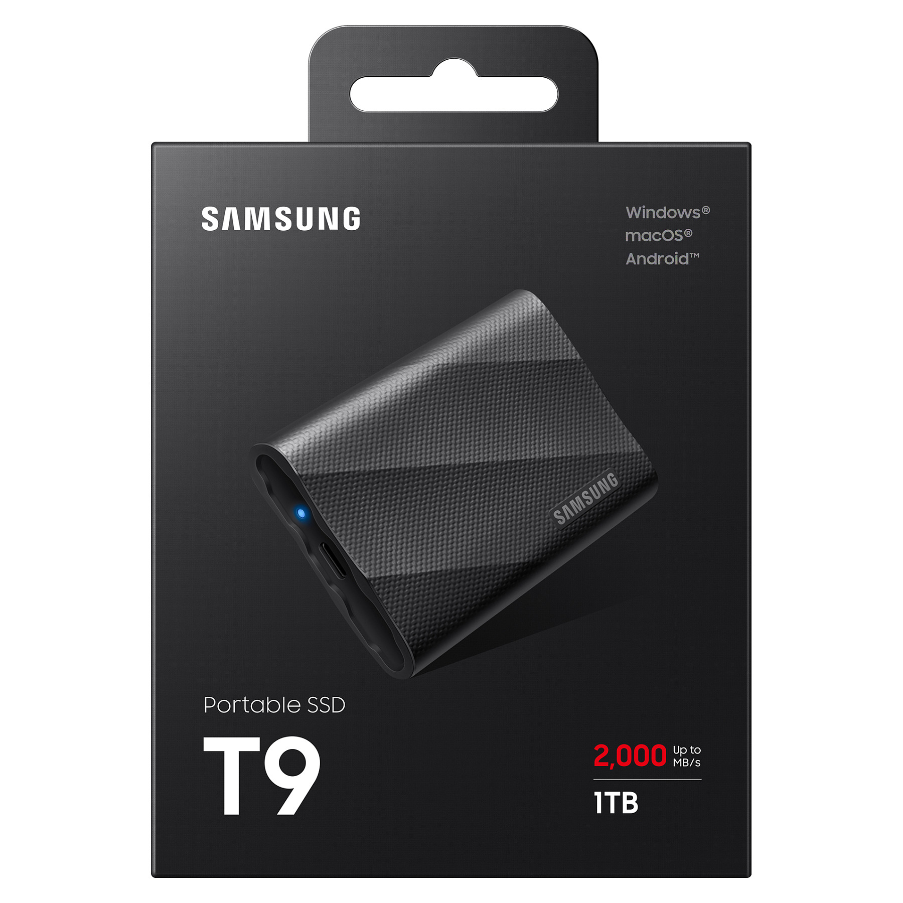 SSD e Jashtme 1TB Samsung Portable T9 / USB 3.2 Gen2 - Zezë - 12