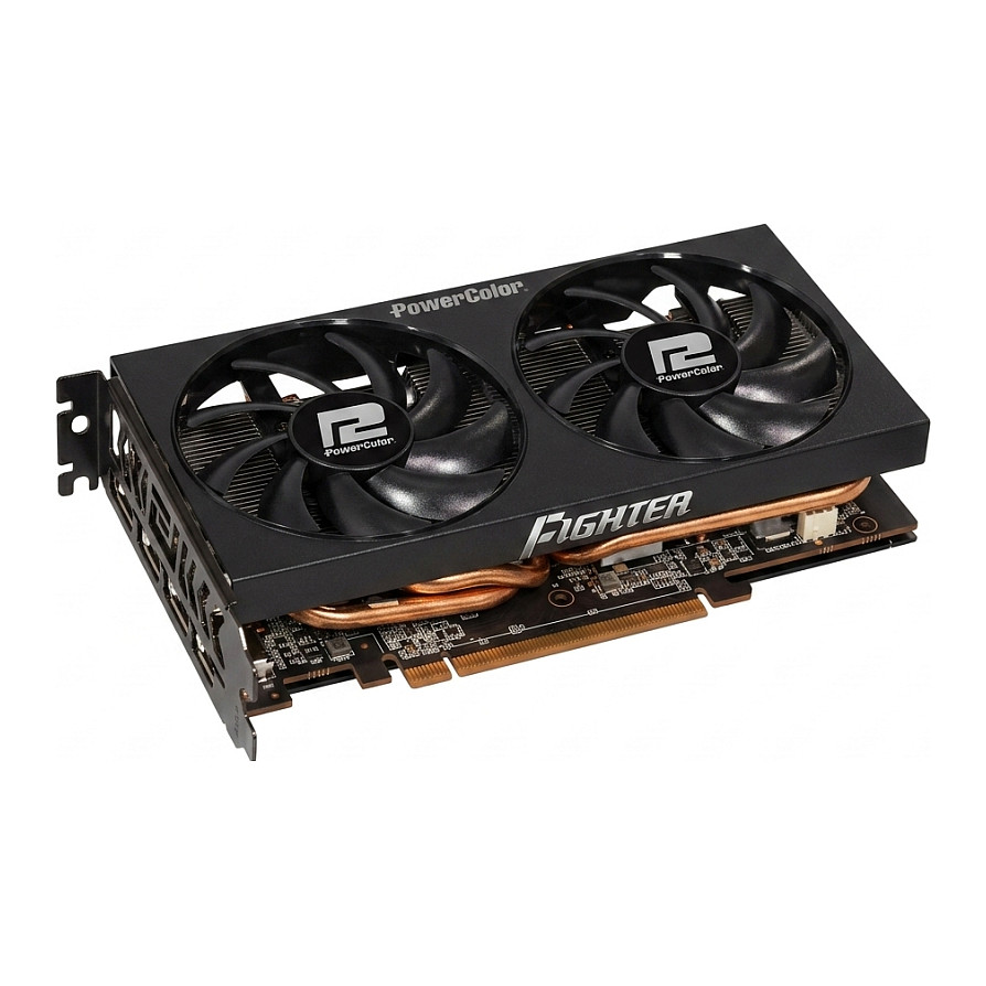 Kartë Grafike AMD Radeon RX 7600 / 8GB / PowerColor Fighter / GDDR6 / 2 Fan