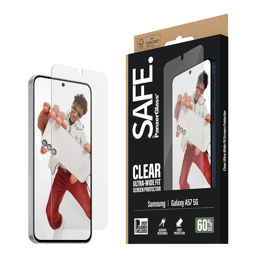 Mbrojtës Ekrani PanzerGlass / Ultra-Wide Fit / Samsung Galaxy A57 - Transparente - 6