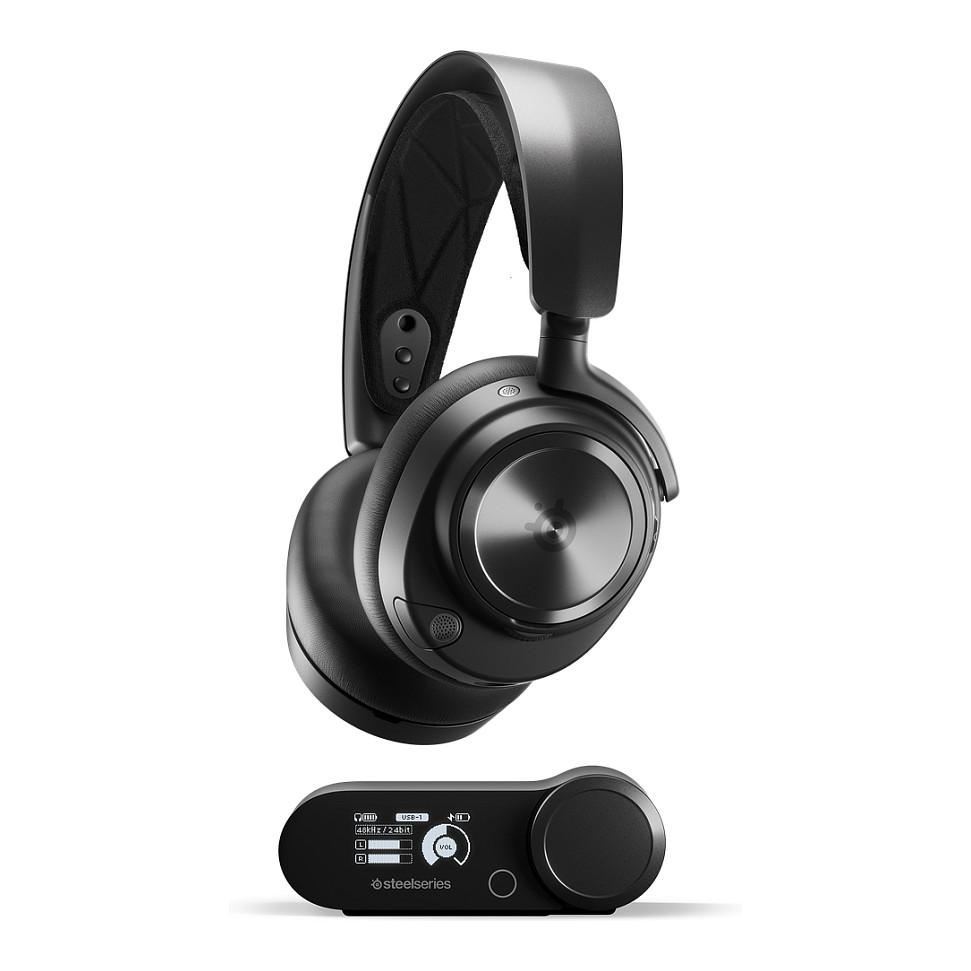Kufje Gaming SteelSeries Arctis Nova Pro / Wireless / Over-Ear / 2.4 GHz + Bluetooth / ANC / GameDAC Gen 2 – Zezë - 2