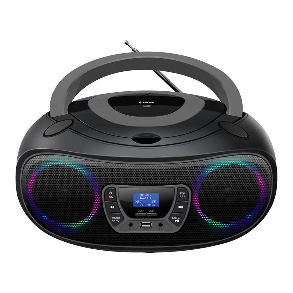 Radio Portative Denver TDB-212GR, CD, DAB+, FM, 3.6W, LCD - Hiri