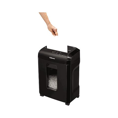 Shredder Fellowes Powershred 10M, Micro-Cut, P-5, 10 fletë, 2 × 12mm, 19L, Safety Lock - Zezë - 5