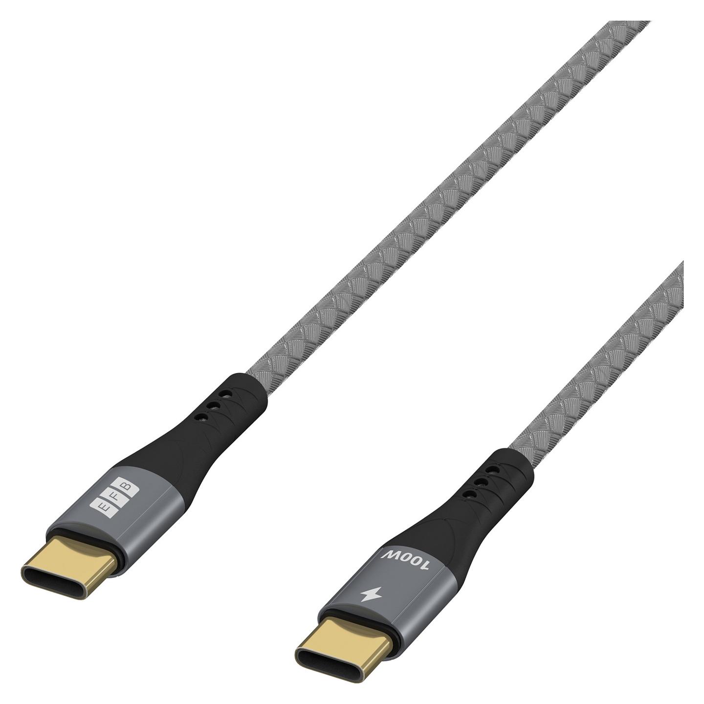 Kabllo USB EFB Elektronik USB-CC-00003 / USB-C në USB-C / 2m / 100W / 5A / USB 2.0 - Hiri